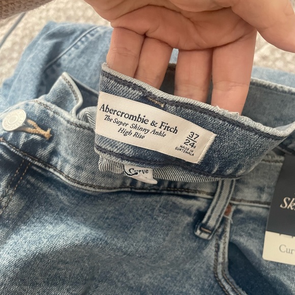 Abercrombie & Fitch cross Cross Jeans CURVE LOVE - Picture 3 of 4